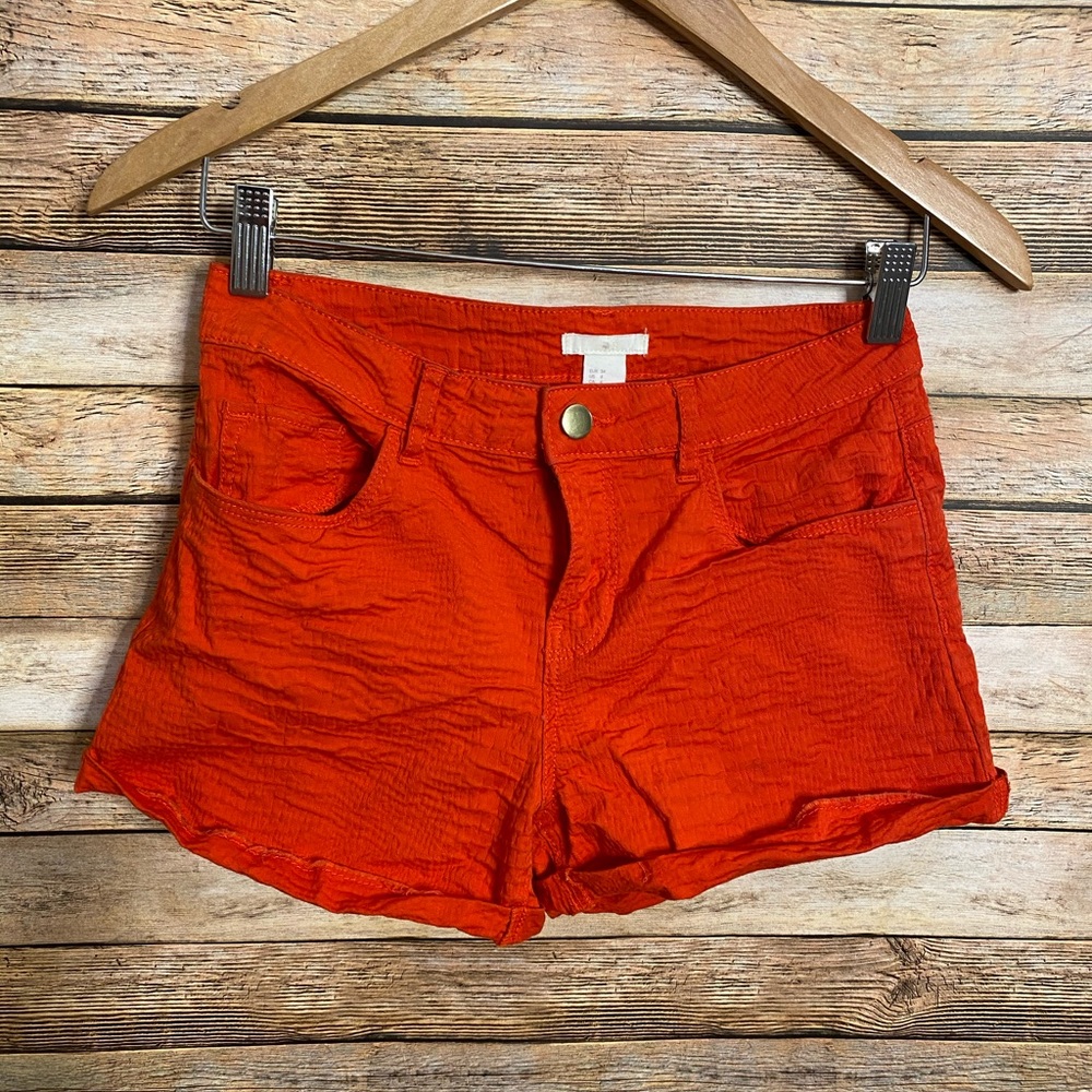 H&M| Bright Orange| Size 4